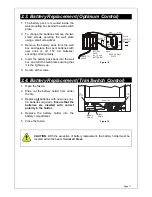 Preview for 15 page of Magiglo EON PLUS 16" User, Installation & Servicing Instructions