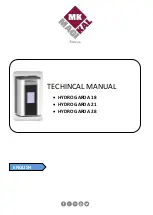 Magikal HYDRO GARDA 18 Techical Manual preview