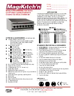 Magikitch'n APM-RMB Specifications preview