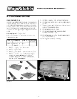 Предварительный просмотр 5 страницы Magikitch'n LPAGA Series Operation Manual