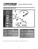 Предварительный просмотр 14 страницы Magikitch'n LPAGA Series Operation Manual