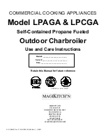 Magikitch'n LPAGA Use And Care Instructions Manual preview