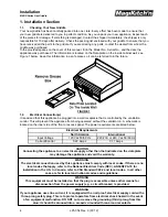 Preview for 4 page of Magikitch'n MKGD24 Installation & Operation Manual