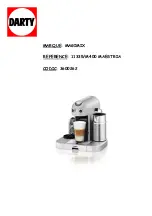 MAGIMIX Gran Maestria M400 Milk Manual preview