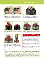 Preview for 12 page of MAGIMIX Juice Expert Series Instructions For Use Manual