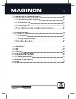 Предварительный просмотр 5 страницы MAGINON 37511 Instruction Manual