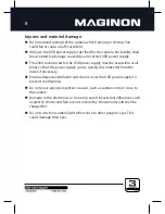 Preview for 8 page of MAGINON 37511 Instruction Manual