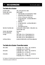 Preview for 10 page of MAGINON 384 LEDs Manual