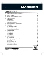 Preview for 4 page of MAGINON 40878 Instruction Manual