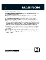 Preview for 8 page of MAGINON 40878 Instruction Manual