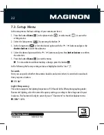 Preview for 24 page of MAGINON 40878 Instruction Manual