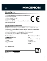 Preview for 34 page of MAGINON 40878 Instruction Manual