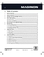 Preview for 4 page of MAGINON 91835 Instruction Manual