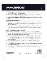 Предварительный просмотр 7 страницы MAGINON 91835 Instruction Manual