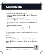 Предварительный просмотр 23 страницы MAGINON 91835 Instruction Manual