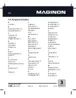 Preview for 38 page of MAGINON 91835 Instruction Manual