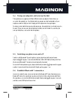 Предварительный просмотр 10 страницы MAGINON BTH-100 Instruction Manual