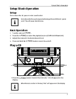 Preview for 9 page of MAGINON CJB-10 CD User Manual