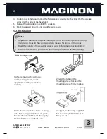 Предварительный просмотр 10 страницы MAGINON CRB-100 Instruction Manual