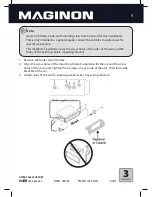 Предварительный просмотр 11 страницы MAGINON CRB-100 Instruction Manual