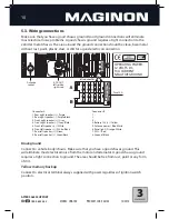 Предварительный просмотр 12 страницы MAGINON CRB-100 Instruction Manual