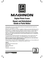 Preview for 23 page of MAGINON DPF-8 Instruction Manual