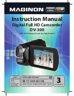 Предварительный просмотр 1 страницы MAGINON DV-300 Instruction Manual