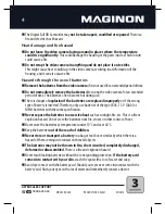 Предварительный просмотр 6 страницы MAGINON DV-300 Instruction Manual