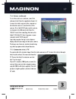 Preview for 19 page of MAGINON DV-300 Instruction Manual