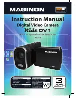 Предварительный просмотр 1 страницы MAGINON DV1 Instruction Manual