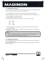 Preview for 13 page of MAGINON HS 120 Instruction Manual