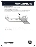 Предварительный просмотр 16 страницы MAGINON HS 120 Instruction Manual