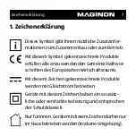 Предварительный просмотр 7 страницы MAGINON HV-UC111 Manual