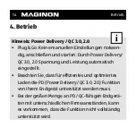 Preview for 14 page of MAGINON HV-UC111 Manual