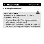 Preview for 32 page of MAGINON HV-UC111 Manual