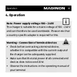 Preview for 33 page of MAGINON HV-UC111 Manual