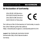 Preview for 43 page of MAGINON HV-UC111 Manual