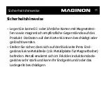 Предварительный просмотр 11 страницы MAGINON HV-W68A Manual