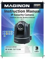 Предварительный просмотр 1 страницы MAGINON ipc-1 Instruction Manual