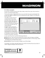 Preview for 25 page of MAGINON ipc-1 Instruction Manual