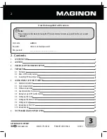 Preview for 4 page of MAGINON IPC-100AC-AUS Instruction Manual