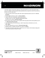 Предварительный просмотр 19 страницы MAGINON IPC-100AC-AUS Instruction Manual