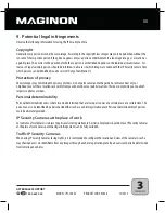 Предварительный просмотр 57 страницы MAGINON IPC-100AC-AUS Instruction Manual