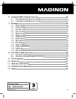 Предварительный просмотр 5 страницы MAGINON IPC-1A Instruction Manual