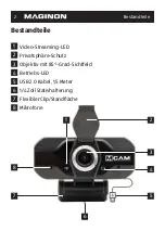 Предварительный просмотр 2 страницы MAGINON M-Cam 1 Manual