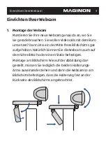 Preview for 3 page of MAGINON M-Cam 1 Manual