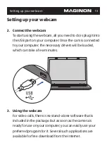 Предварительный просмотр 13 страницы MAGINON M-Cam 1 Manual