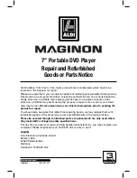 Preview for 31 page of MAGINON PP-700 Instruction Manual