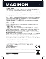 Предварительный просмотр 12 страницы MAGINON RC-1 Instruction Manual