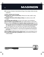 Предварительный просмотр 8 страницы MAGINON Splash 80 Instruction Manual